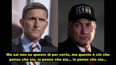 LA CONVERSAZIONE TRA LIN WOOD E IL GENERALE FLYNN SU QANON E Q