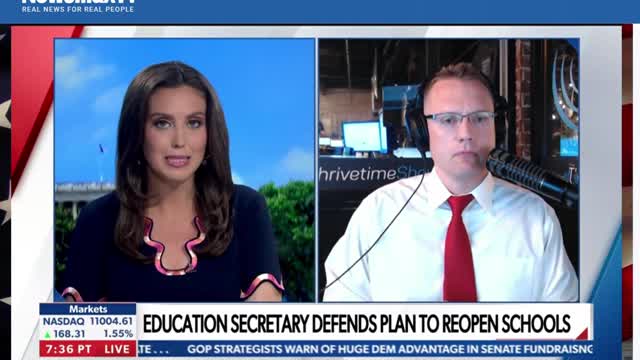 Newsmax TV and Clay Clark's Perspective @ 31 second regarding Billy "Boi" Gates