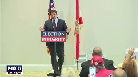 EPIC MOMENT As DeSantis Calls Biden Admin The "Brandon Administration"