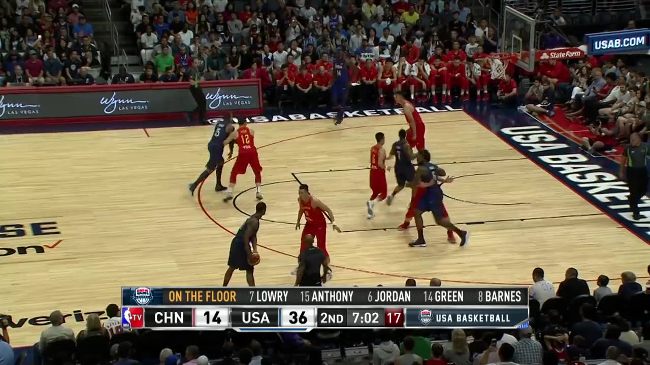 USA vs China Exhibition Game Full Highlights