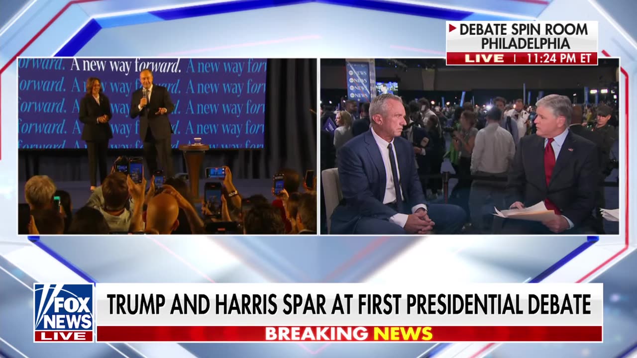 Kamala Harris didn’t get fact-checked a single time: RFK, Jr.