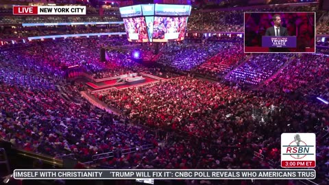 FULL SPEECH: Tony Hinchcliffe Delivers Remarks at Madison Square Garden