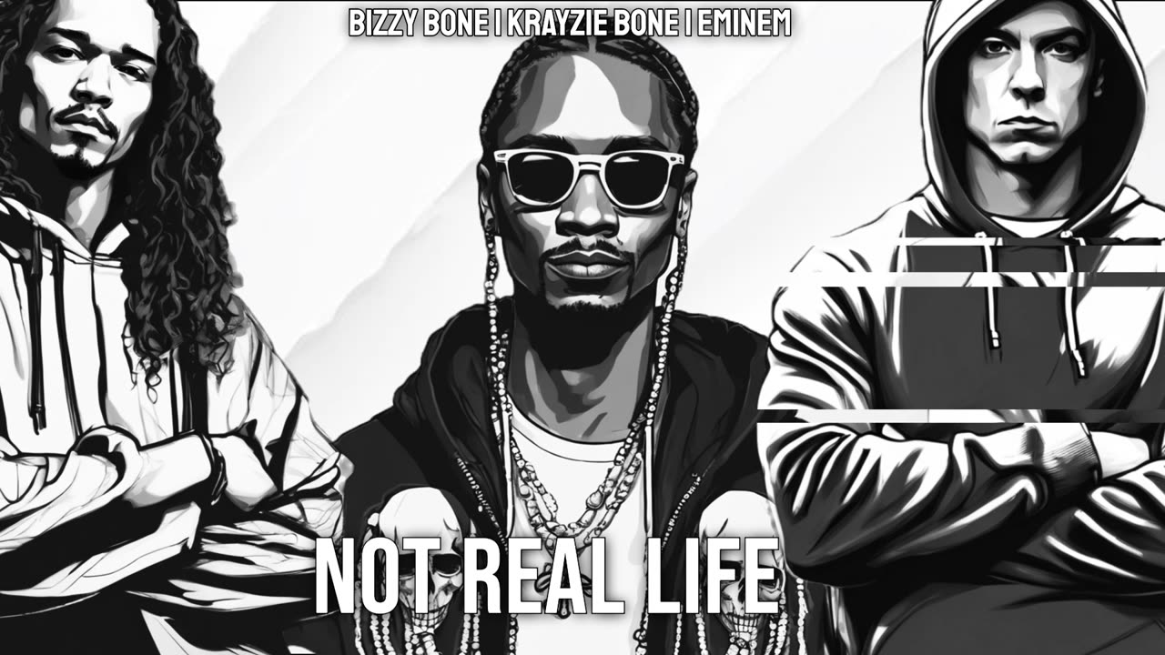 Bizzy Bone | Krayzie Bone | Eminem - Not Real Life