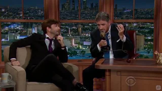 David Tennant - Has A Contagious Laugh - His Only Appearance