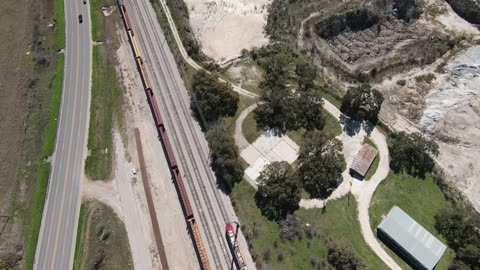 Capital MetroRail - covered in UT's slogan - "HOOK 'EM"!