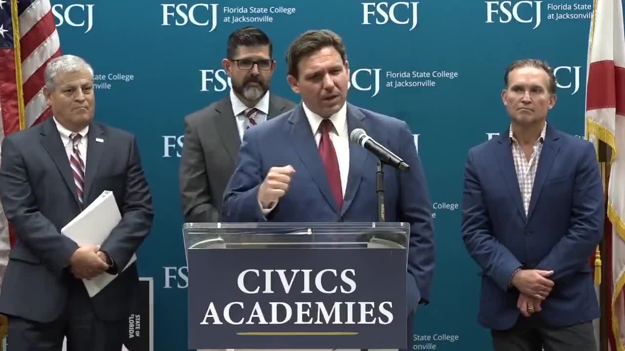 DESANTIS: "How come it's wrong to produce our own oil and gas here?