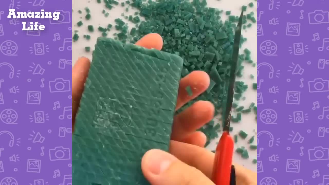 soap cutting satisfaction