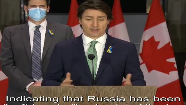 Justin Trudeau Support To Ukraine's Military