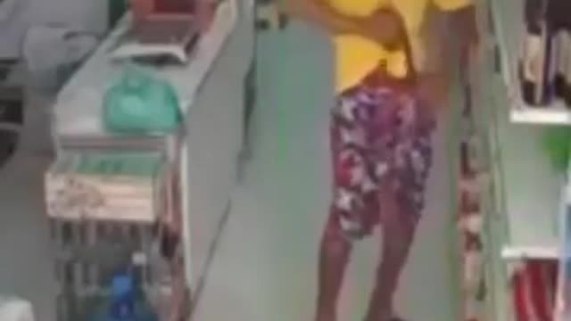 Robbery caught on camera