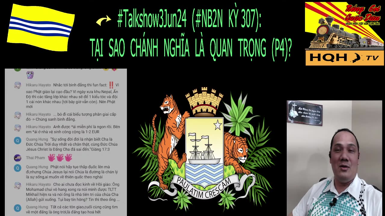 Talkshow03Jun24 (#NB2N KỲ 307): TẠI SAO CHÁNH NGHĨA LÀ QUAN TRỌNG (P4)?