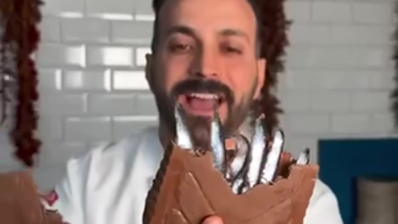 Anchovies and chocolate 🤮🤮