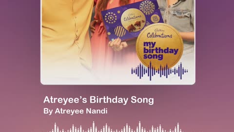 My birthday song