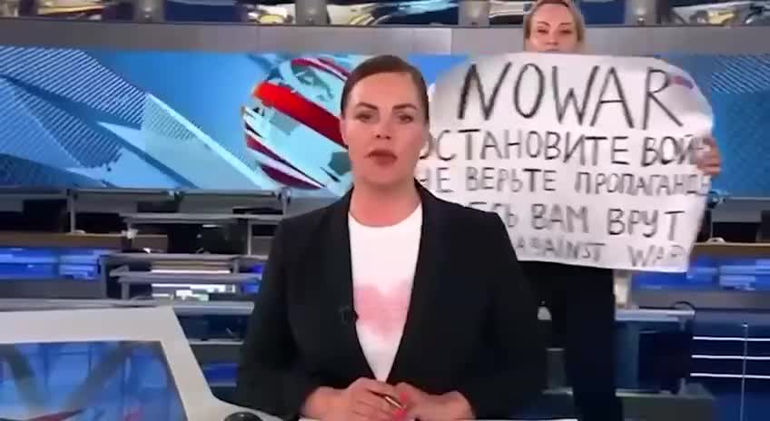 Russian Channel One Editor faces jail. *see description*