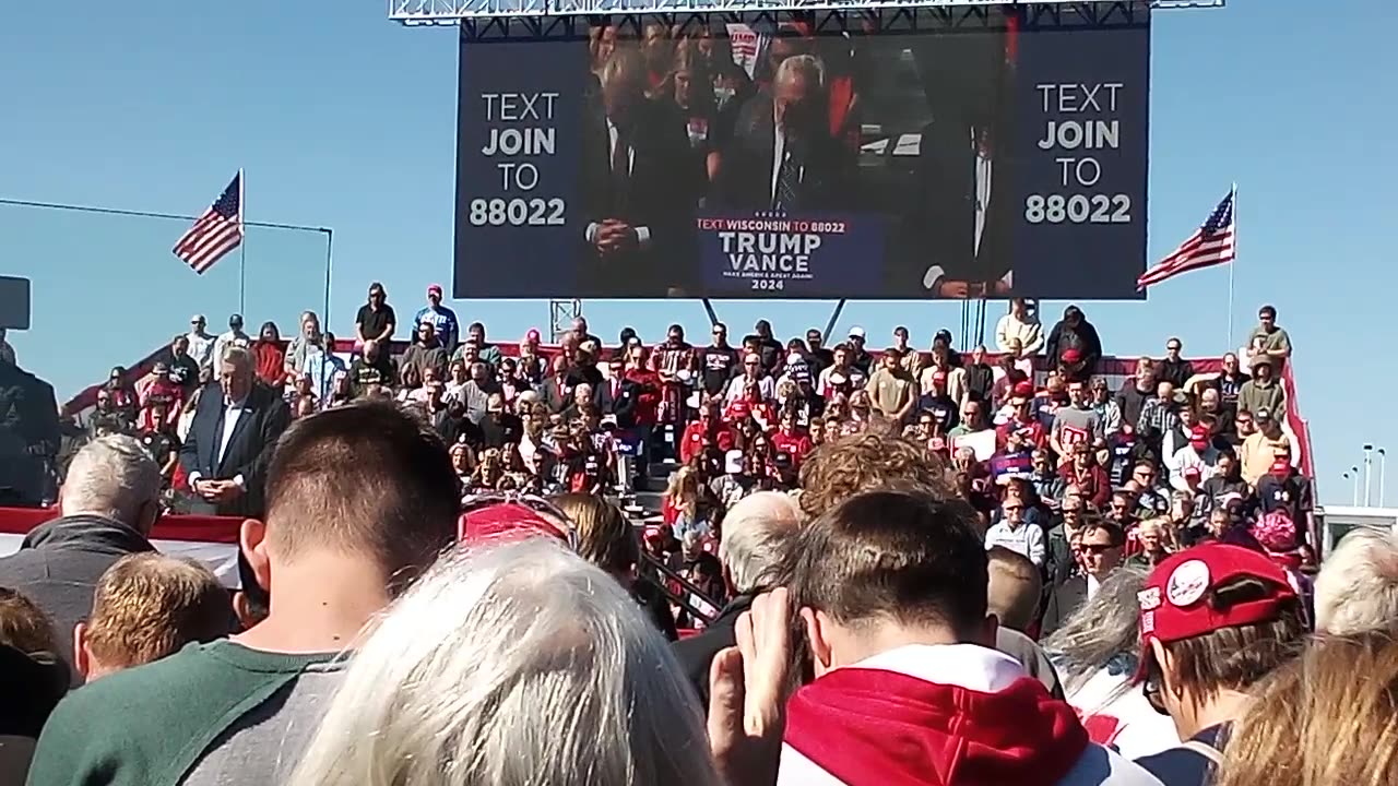 VIDEO 8 TRUMP RALLY MOSINEE WI 8/7/24 #TRUMP24 #SAVEAMERICA24