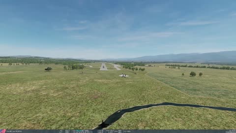 DCS F/A-18C Short Landing Oopsie