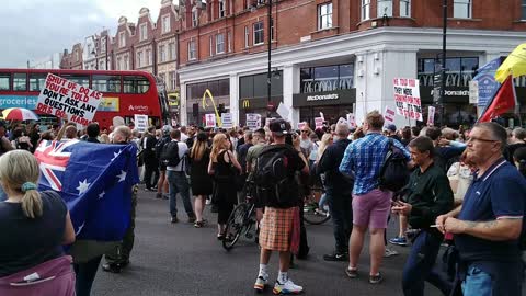 London Anti Lockdown Protest 28th Aug 2021 4