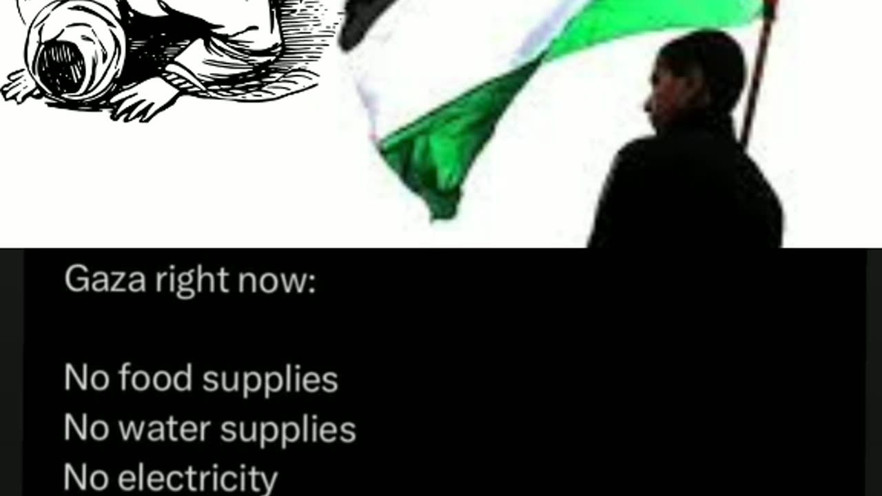 Gaza right now 💔