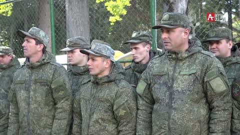 Отъезд мобильного госпиталя с Сухуми