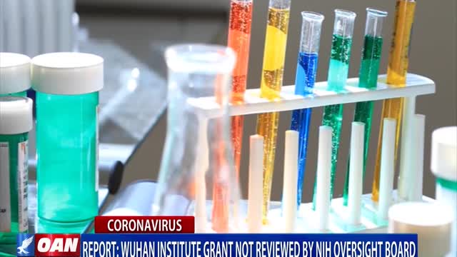 Report: Wuhan Institute grant not reviewed by NIH oversight board