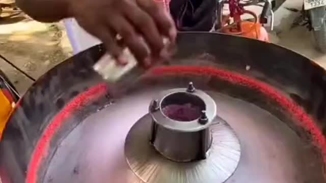 How to make sweet cotton candy roll delhi version