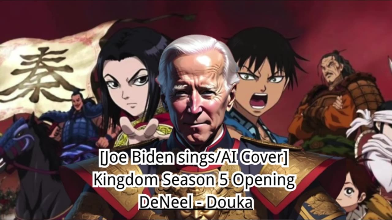 [Donald Trump sings/AI Cover] Kingdom Season 5 Opening 1 DeNeel - DOUKA