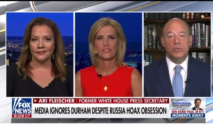 Laura Ingraham w/Ari Fleischer on DURHAM