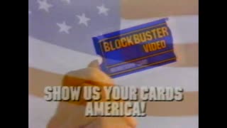 February 8, 1991 - Show Us Your Blockbuster Video Card