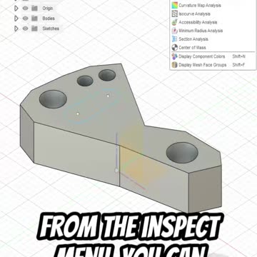 Fusion 360: Center of Mass