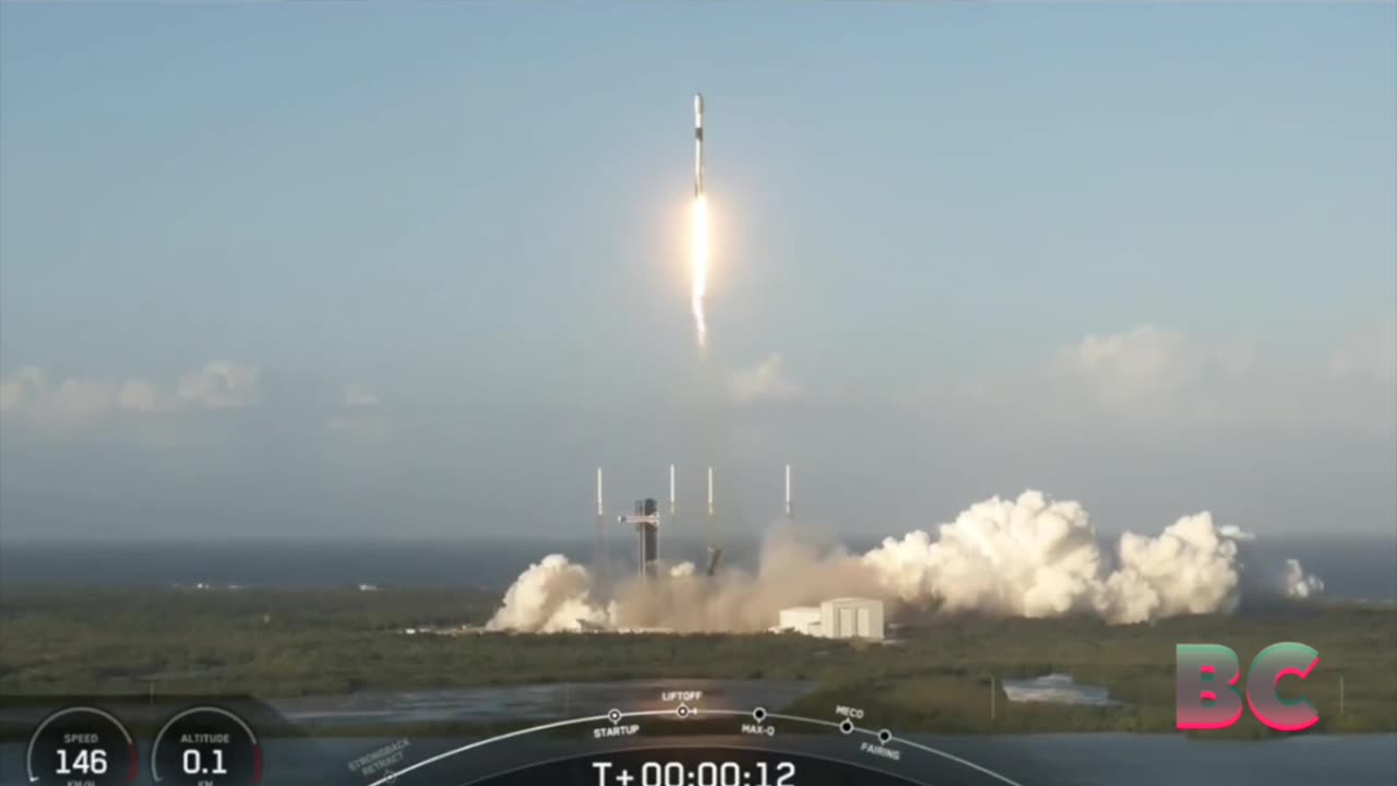 SpaceX launches 23 Starlink broadband satellites to orbit from Florida