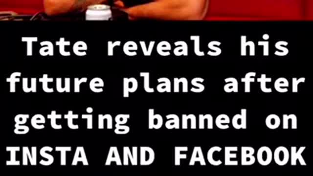 Andrew Tate Reveals Plans After The Media Ban
