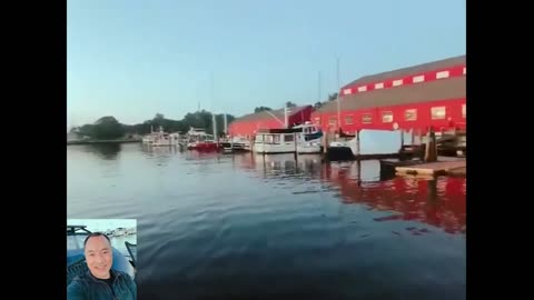20180804文贵先生视频：出发去会晤一位刚与王岐山见过面的重要朋友，感叹水上美景
