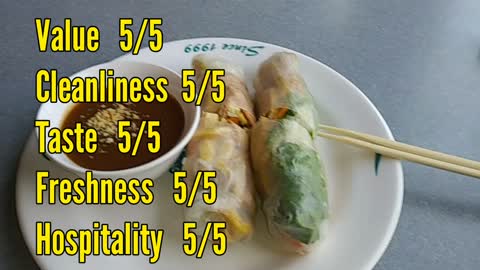 Pho 99 New Westminster BC lunch vegan entre review