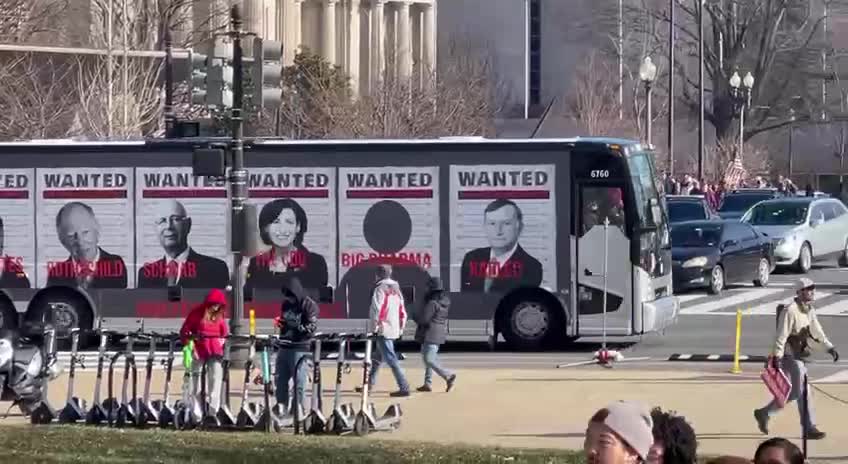 Nice Ad on a Bus in the USA