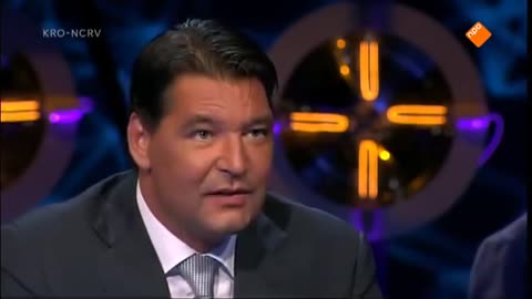 Edwin de Roy van Zuydewijn bij een op een