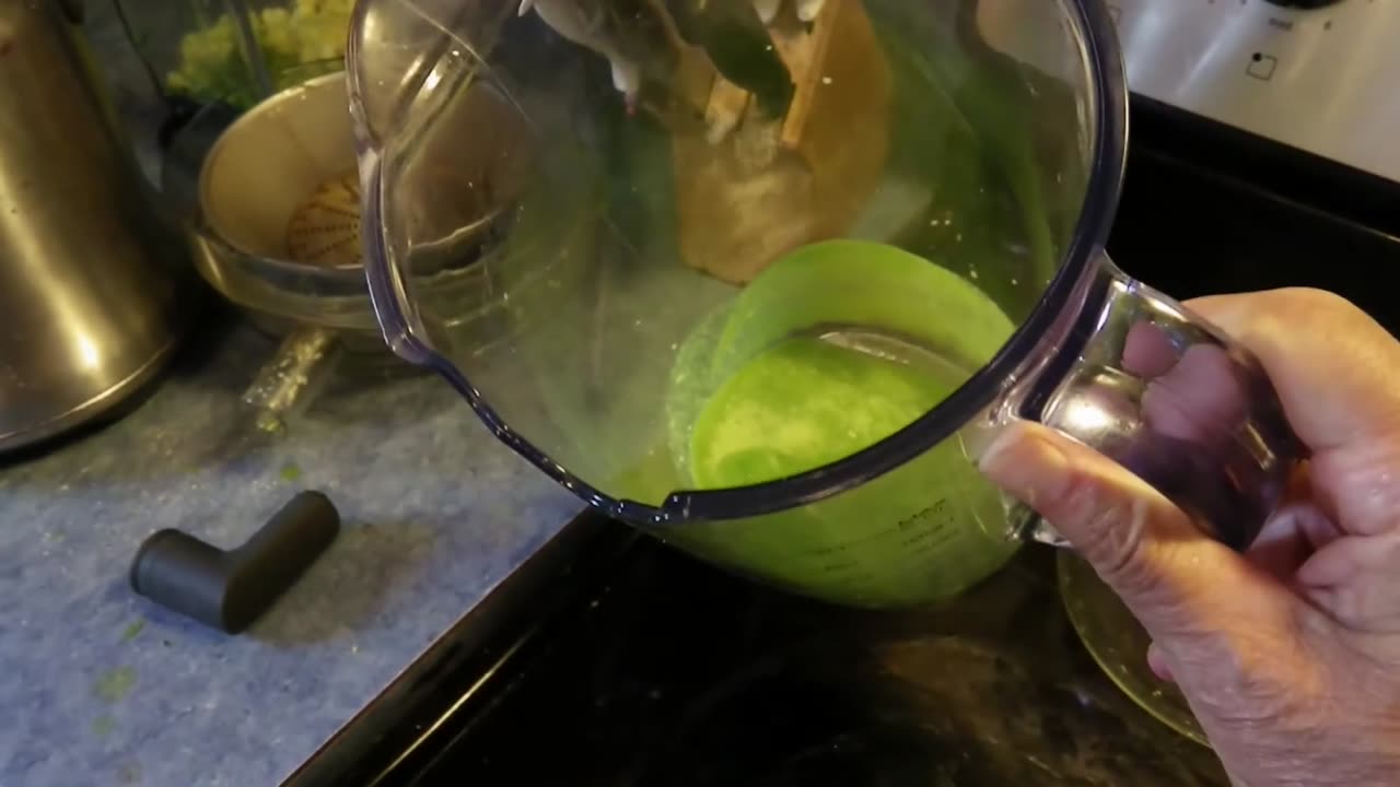 JUICING RAW MARIJUANA TOO DANGEROUS FOR YOUTUBE