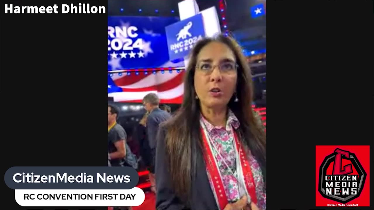 RNC 2024 - Dhillon Celebrates JD Vance VP Nomination Amid Exciting RNC & Election Integrity Efforts