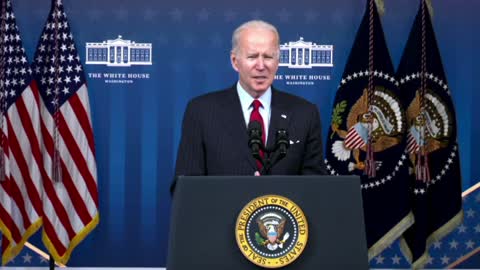 Biden: "Grocery stores are well-stocked with turkey and everything else you need for Thanksgiving."