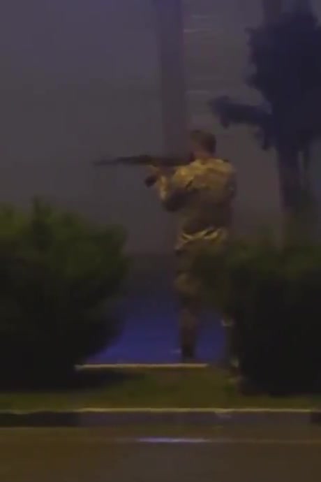 Iranian police has switched from rubber bullets to live ammo