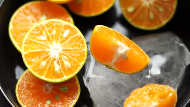 Clementine in a Bowl of Ice