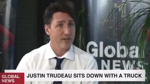 Justin Trudeau Finally Sits Down And Talks To The Freedom Convoy Truck...