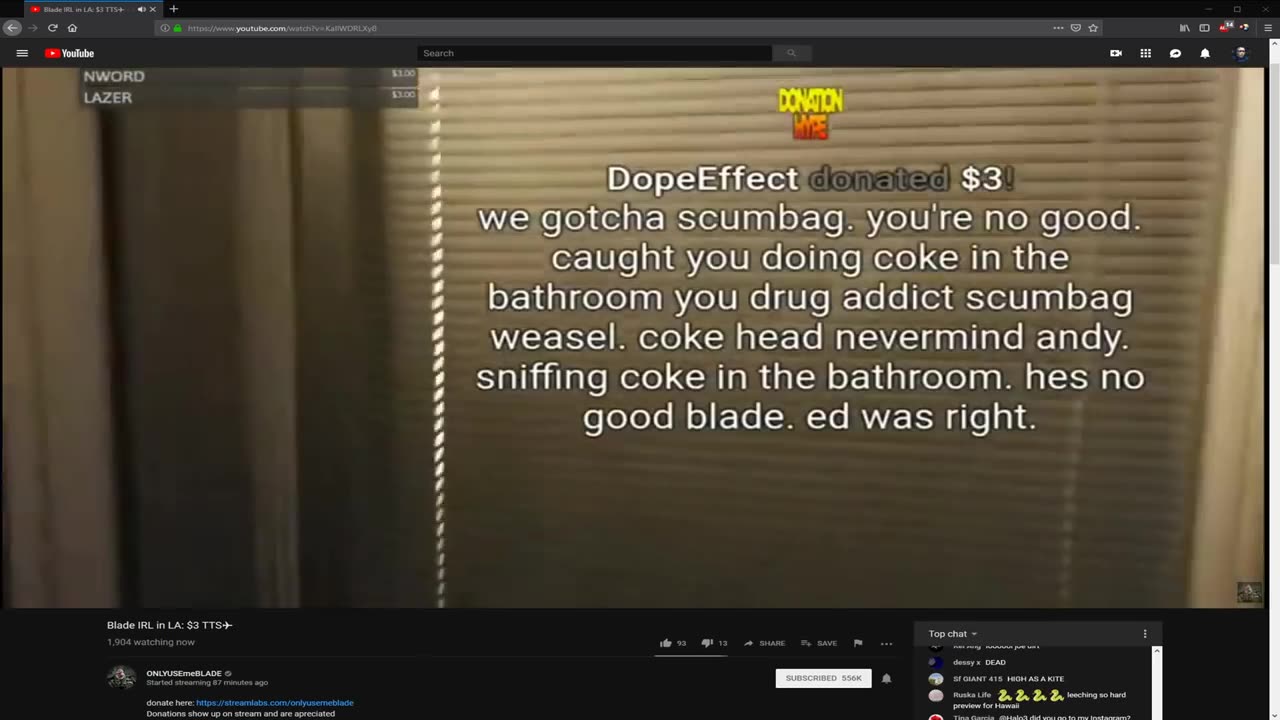 Ice Poseidon caught doing coke by ONLYUSEmeBLADE