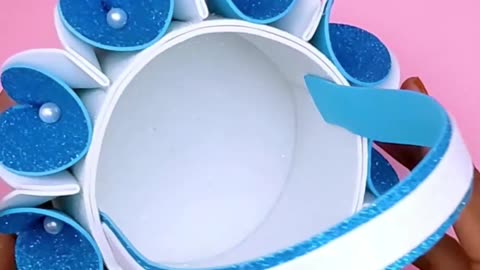 DIY Unique Glitter Foam Paper Crafts Idea #diy #crafts #evafoam #handmade #handmadecrafts