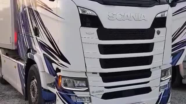 New Scania S450 custom truck