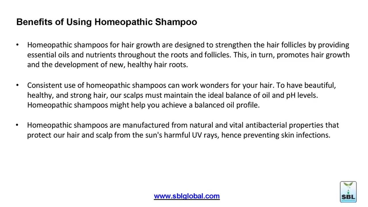 What are the Positive Effects of Using Homeopathic Shampoo?