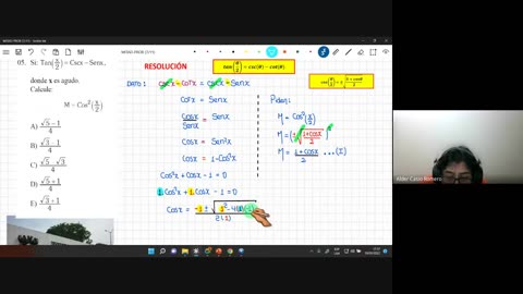 TRILCE ANUAL SM 2022 | SEMANA 25 | TRIGONOMETRÍA