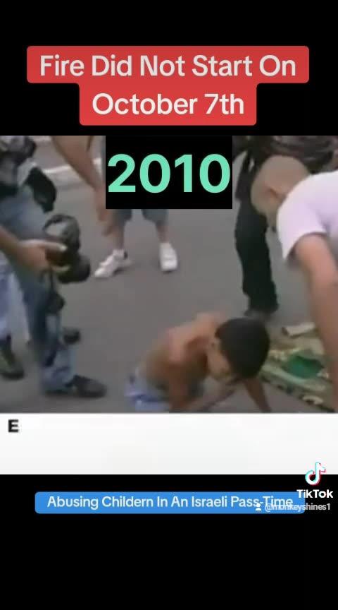 The Fire Didn't Start On October 7th