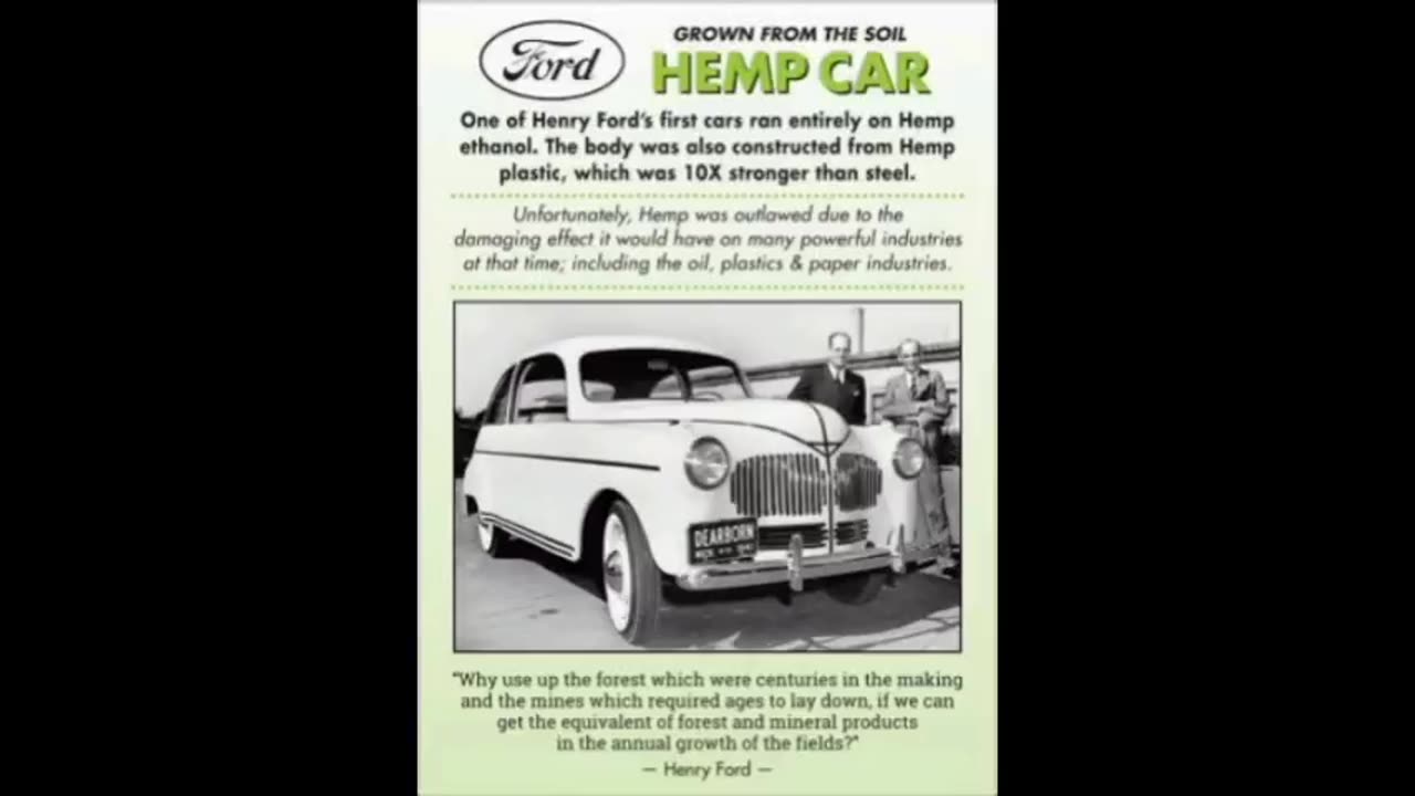 Ford： 1941 Hemp-Car