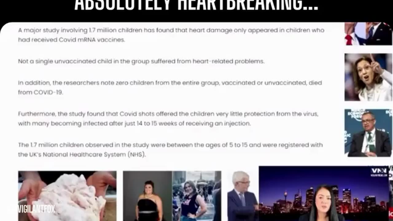 new study only finds heart damage in 1.7 million vaccinated kids