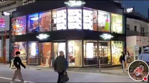 Solo Travel To Japan Tokyo City || Tokyo Night Life