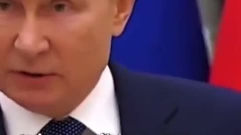 Putin speaks about the war